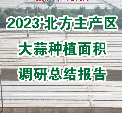 【即將發(fā)布】2023'北方主產(chǎn)區(qū)大蒜種植面積調(diào)研總結(jié)報告 (1918播放)