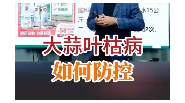 大蒜葉枯病 如何防控 (858播放)