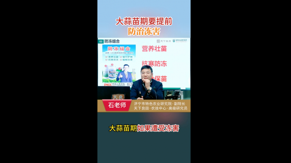 大蒜苗期要提前防治凍害 (750播放)